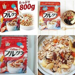 Ngũ cốc Calbee 750g vị tổng hợp 6 ngu coc calbee 02