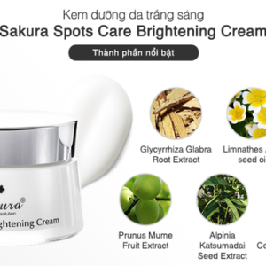 Kem dưỡng trắng và mờ các vết nám SAKURA 7 sakura