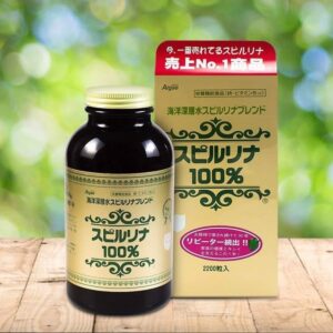 Tảo xoắn Spirulina 2200 viên - Hàng Nhật nội địa 6 tao xoan spirulina nhat ban