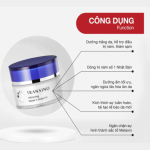 Bộ Đôi Tinh Chất, Kem Dưỡng Đặc Trị Nám Dưỡng Trắng Da Transino Nhật Bản 6 transino 1 1